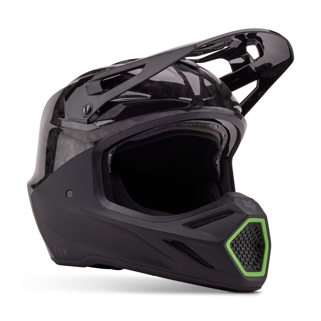 Limited Edtition A1 FOX V3 RS 50TH ANNIVERSARY BLACK GREEN MX HELMET