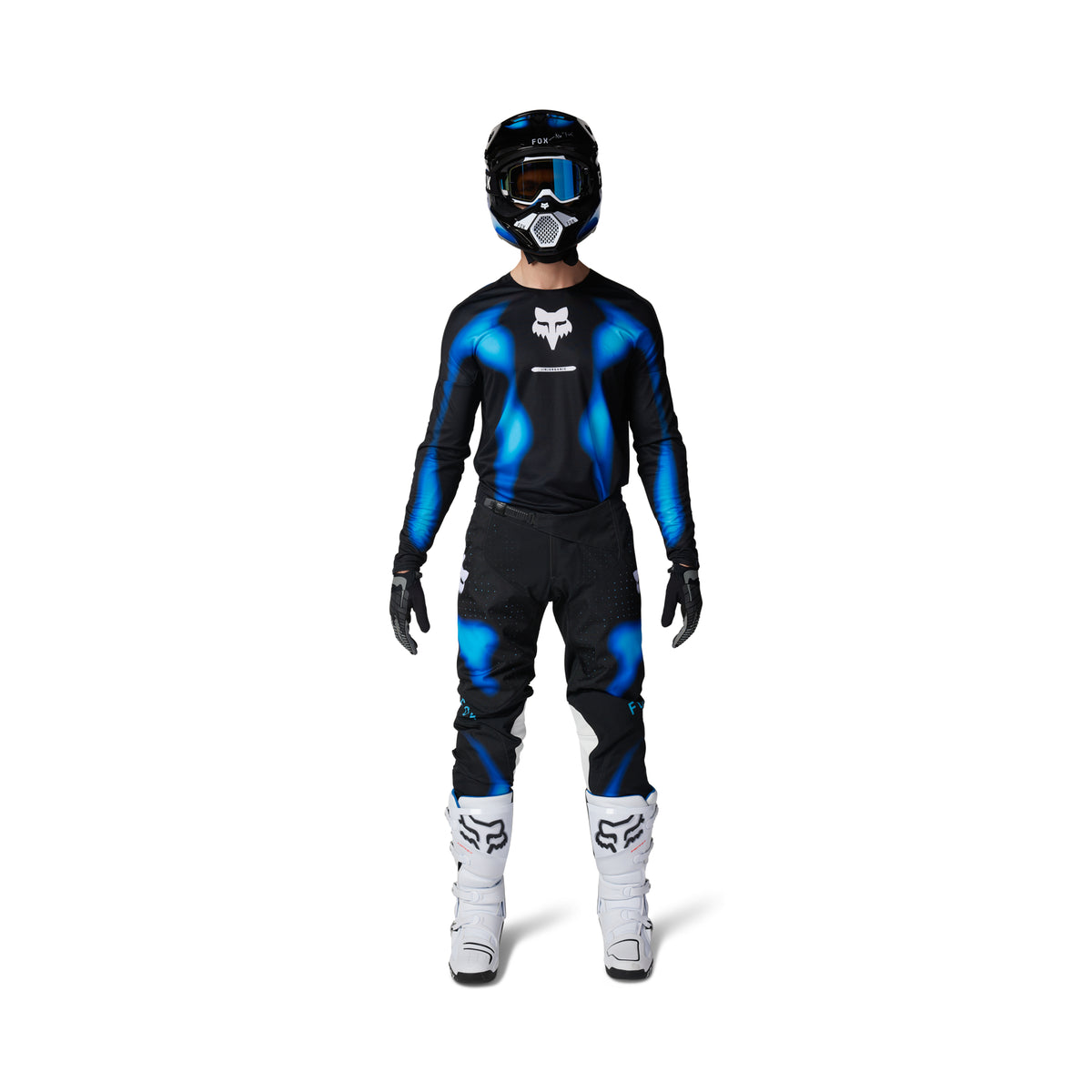 2024 Fox 360 Volatile Black Blue Motocross Kit Combo | Fox MX Kits ...