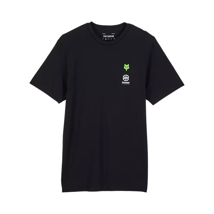 Fox X Kawasaki II Premium Tee Black