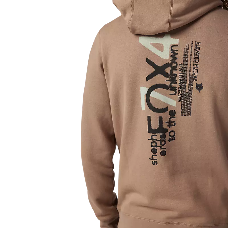 Fox Kritical Pullover Hoodie Chai Brown