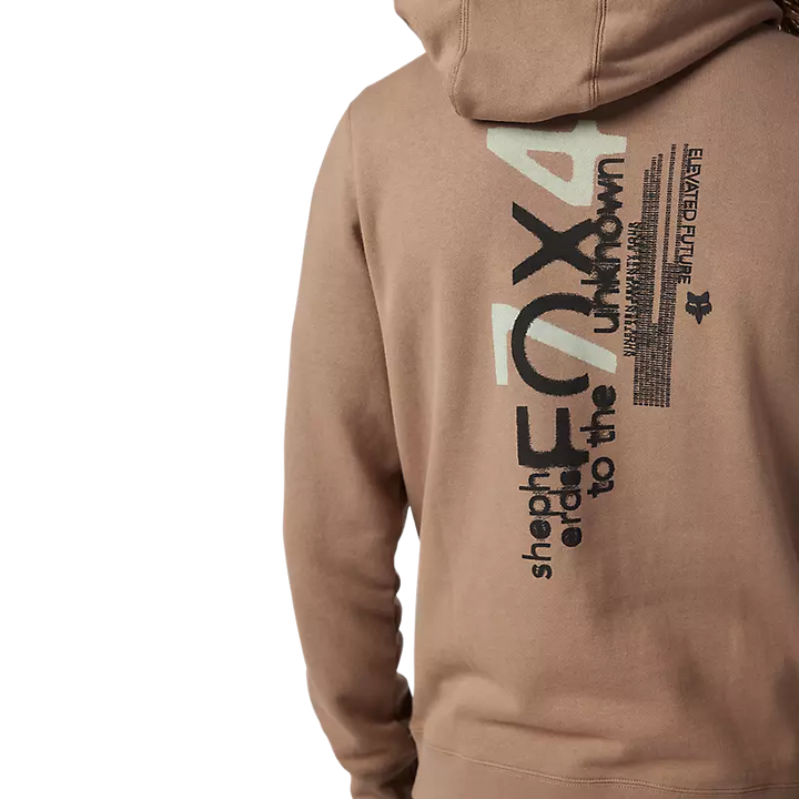 Fox Kritical Pullover Hoodie Chai Brown