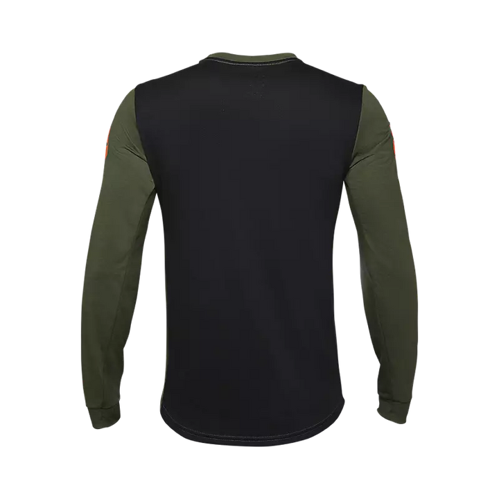 Fox Ranger Dri-Release Aviation Long Sleeve MTB Jersey Green