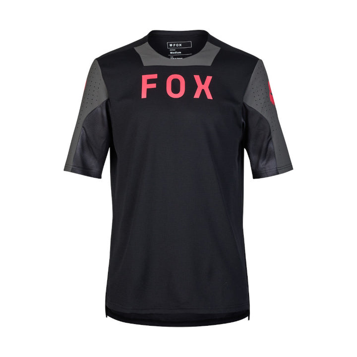 Fox Defend Taunt Short Sleeve MTB Jersey Black Pink