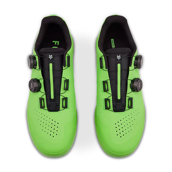 LIMITED EDITION 50TH FOX UNION BOA CLIPLESS MTB SHOES ACID GREEN