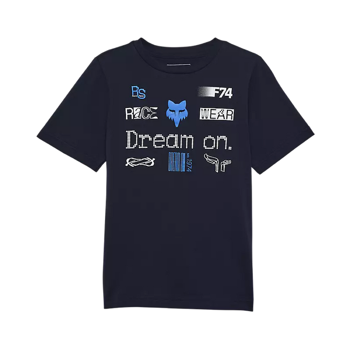 Fox Youth Race Spec Premium Tee Blue