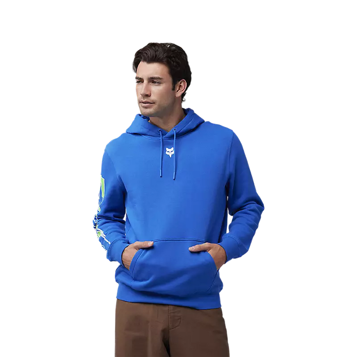 Fox Emotion Blast Pullover Hoodie Blue