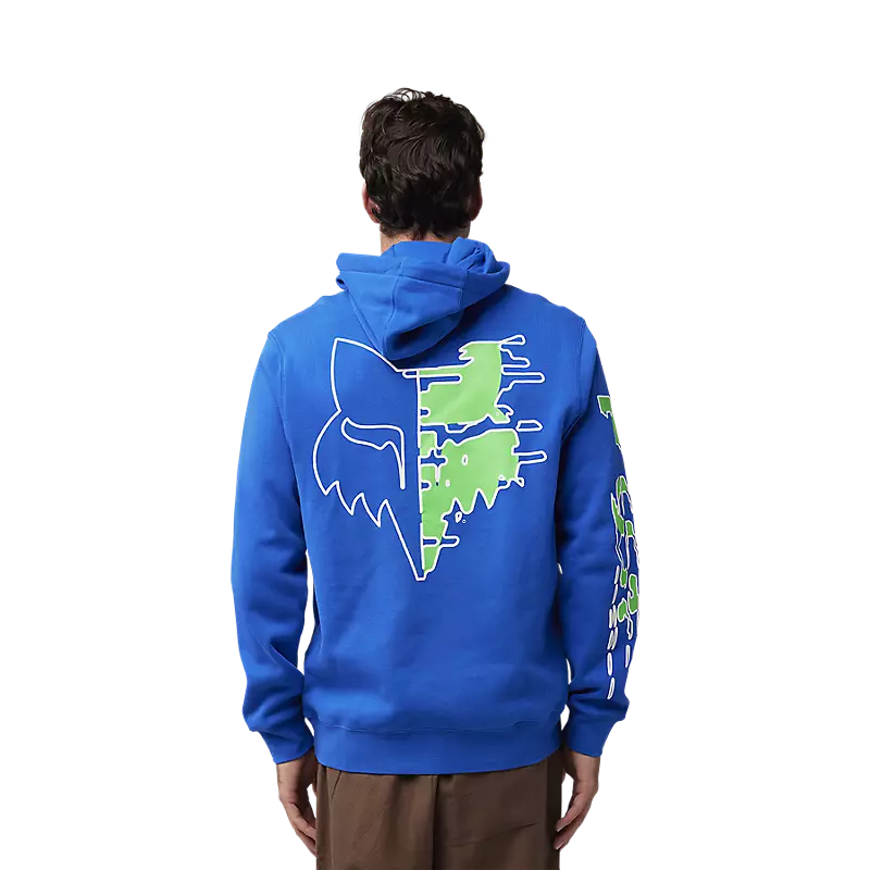 Fox Emotion Blast Pullover Hoodie Blue