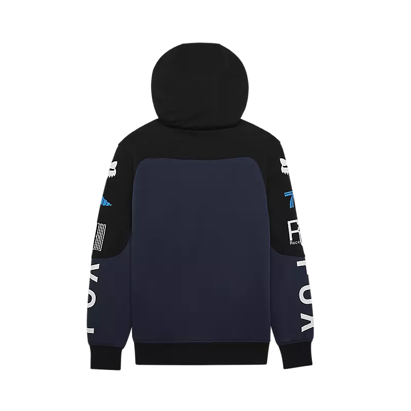 Fox RS Blocked Sasquatch Zip Hoodie Black Blue