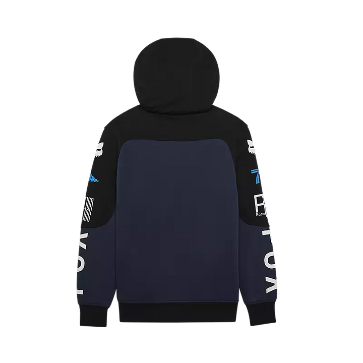 Fox RS Blocked Sasquatch Zip Hoodie Black Blue