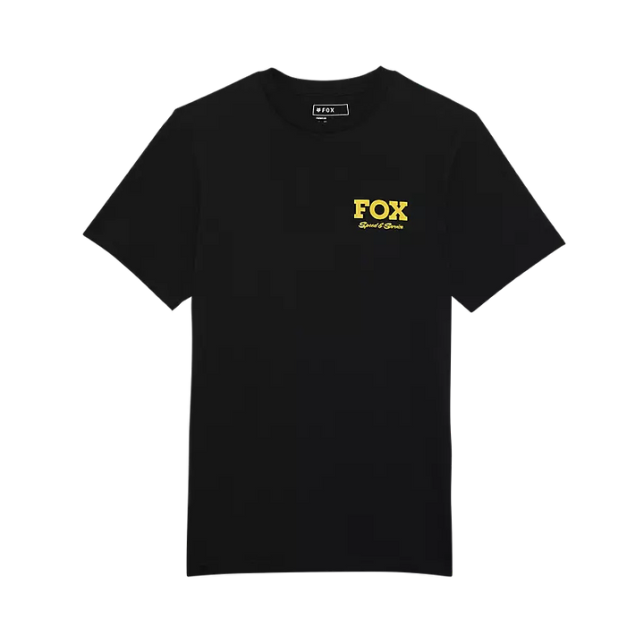 Fox Speed & Service Premium Tee Black