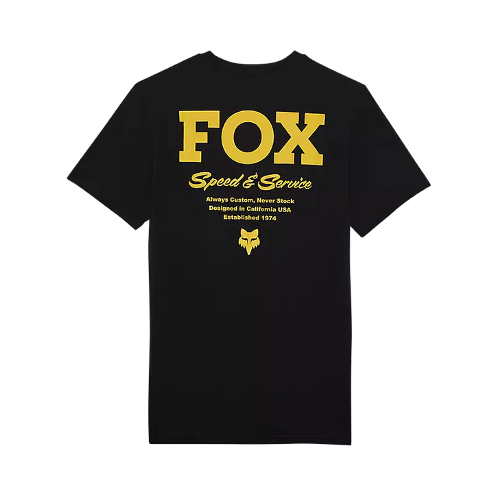 Fox Speed & Service Premium Tee Black