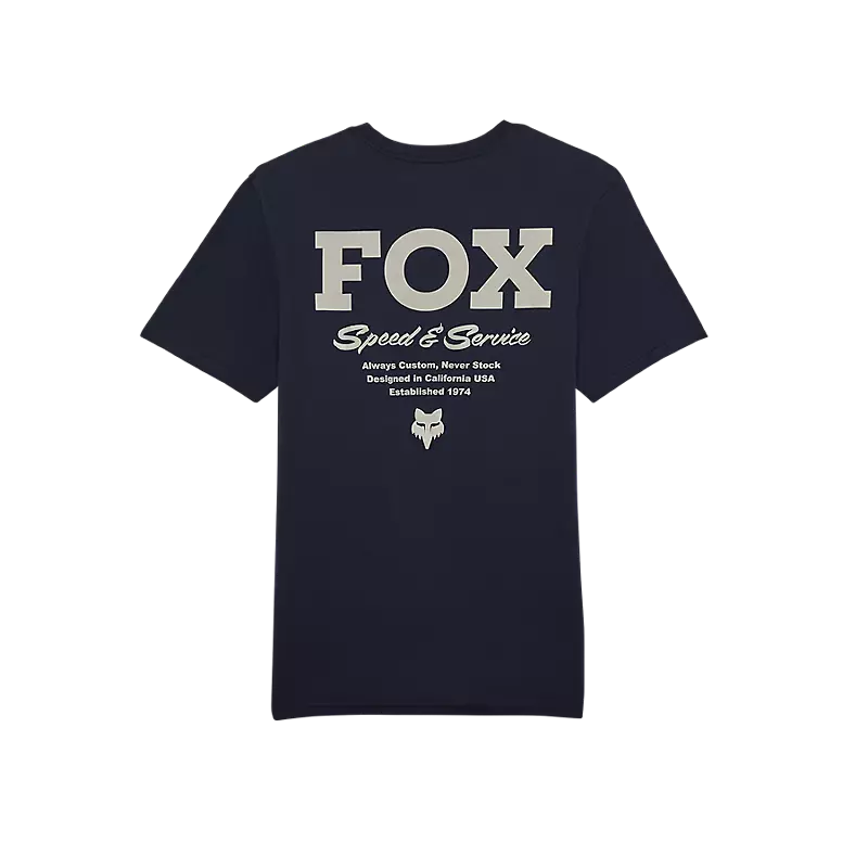 Fox Speed & Service Premium Tee Blue