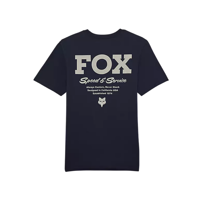 Fox Speed & Service Premium Tee Blue