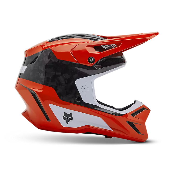 2025 Fox V3 RS Infinite Flo Red Motocross Helmet