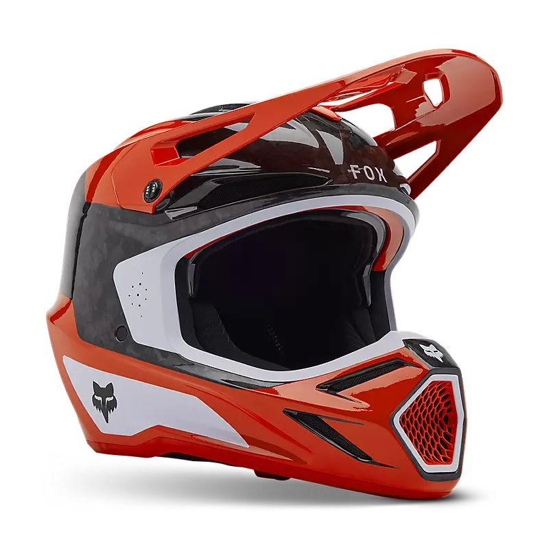 2025 Fox V3 RS Infinite Flo Red Motocross Helmet