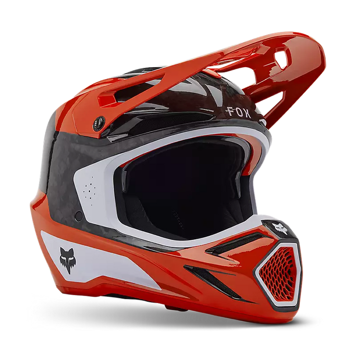 2025 Fox V3 RS Infinite Flo Red Motocross Helmet