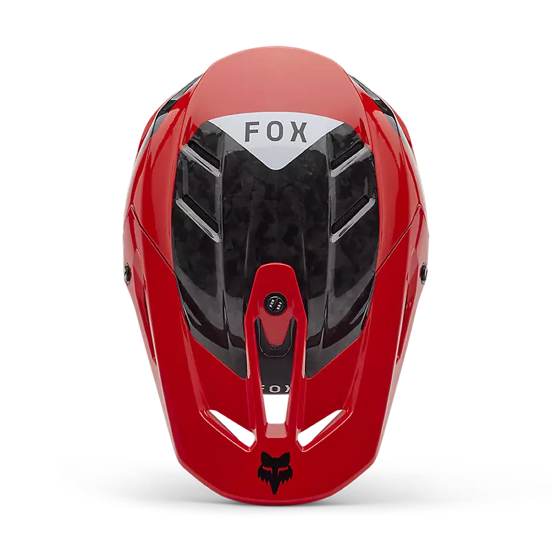 2025 Fox V3 RS Infinite Flo Red Motocross Helmet