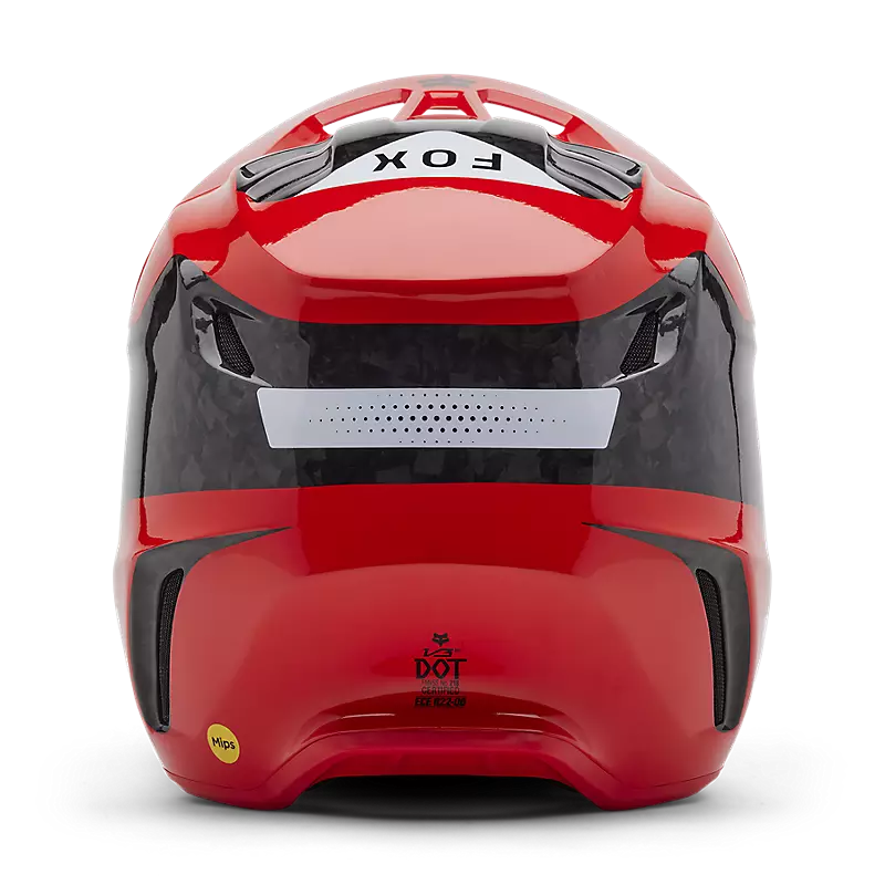 2025 Fox V3 RS Infinite Flo Red Motocross Helmet