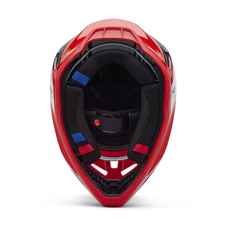 2025 Fox V3 RS Infinite Flo Red Motocross Helmet