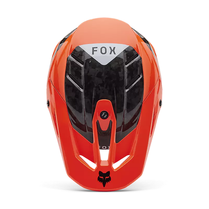 2025 Fox V3 RS Infinite Flo Orange Motocross Helmet