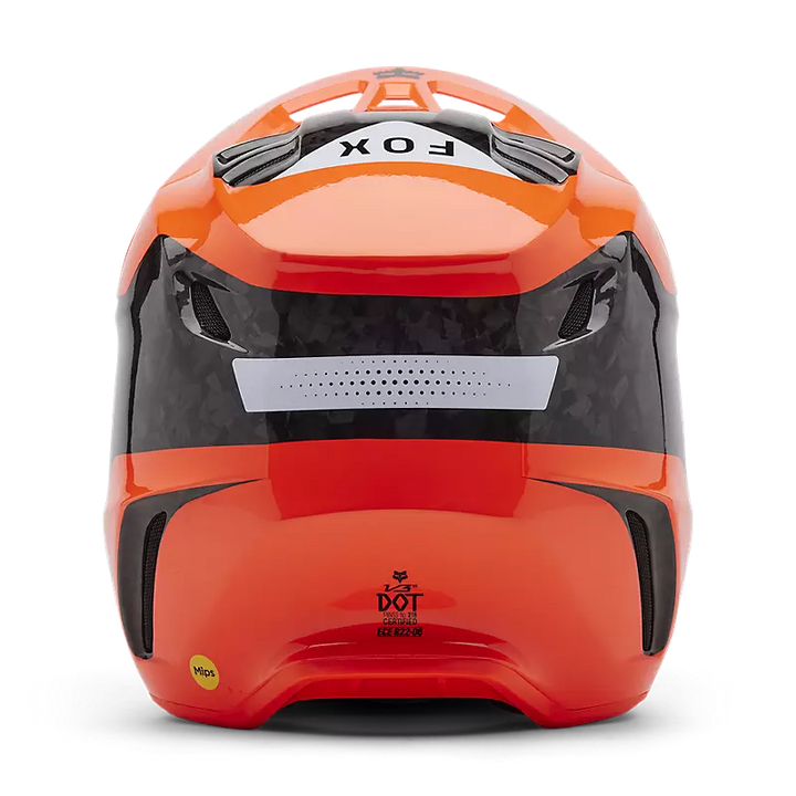 2025 Fox V3 RS Infinite Flo Orange Motocross Helmet