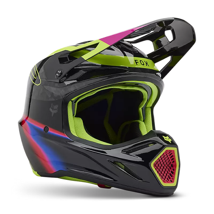 2025 Fox V3 RS Energy Multicolour Motocross Helmet