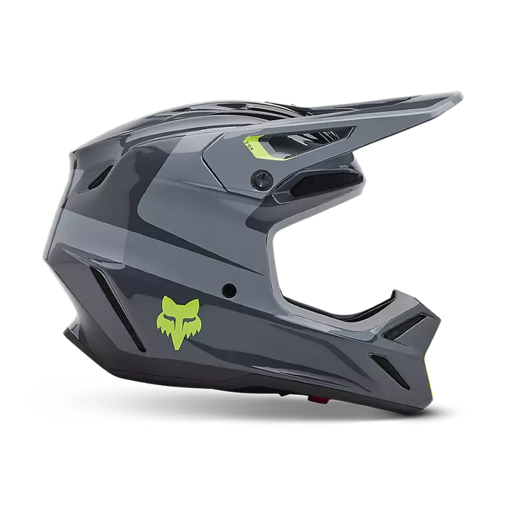 2025 Fox V3 Divider Graphite Grey Motocross Helmet