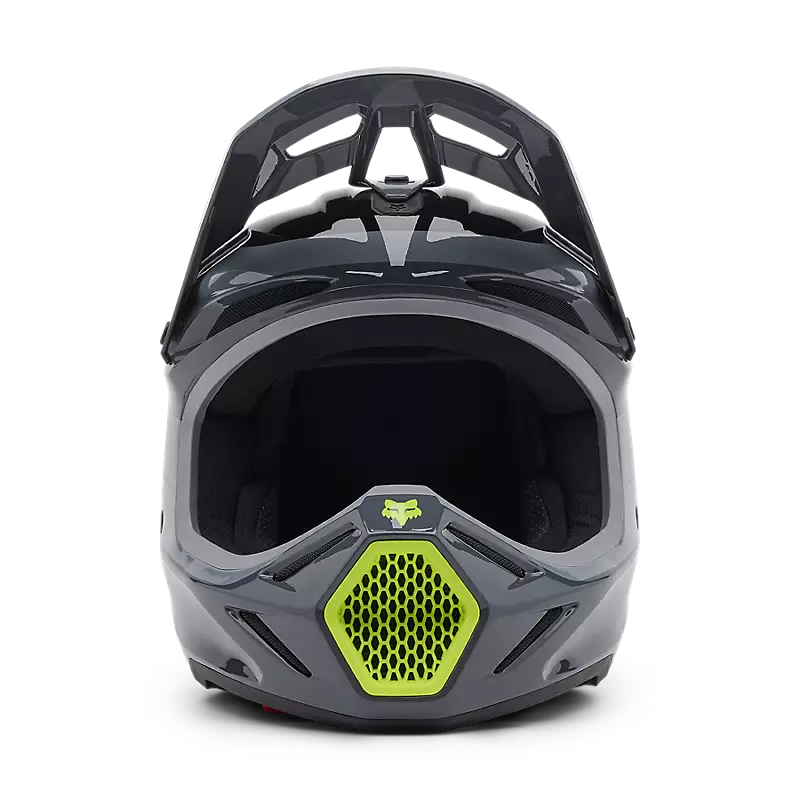 2025 Fox V3 Divider Graphite Grey Motocross Helmet