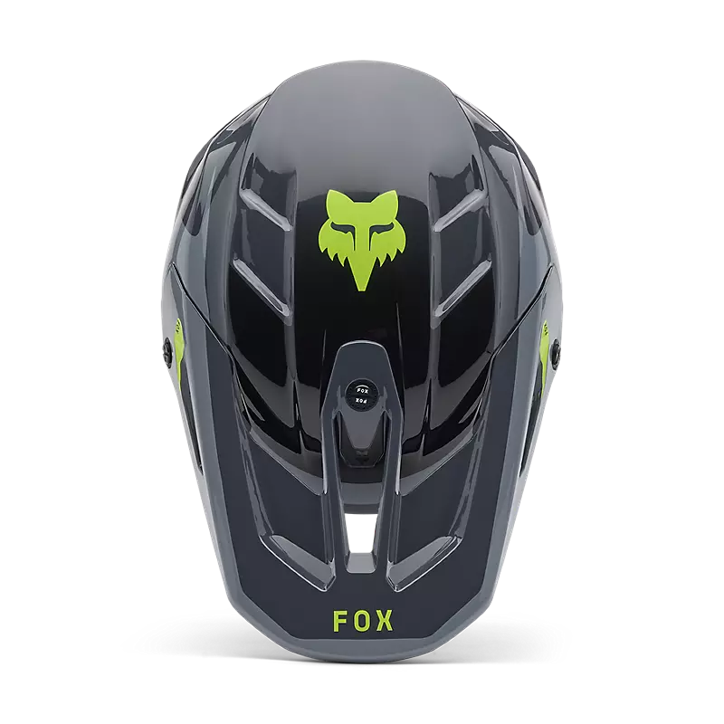 2025 Fox V3 Divider Graphite Grey Motocross Helmet