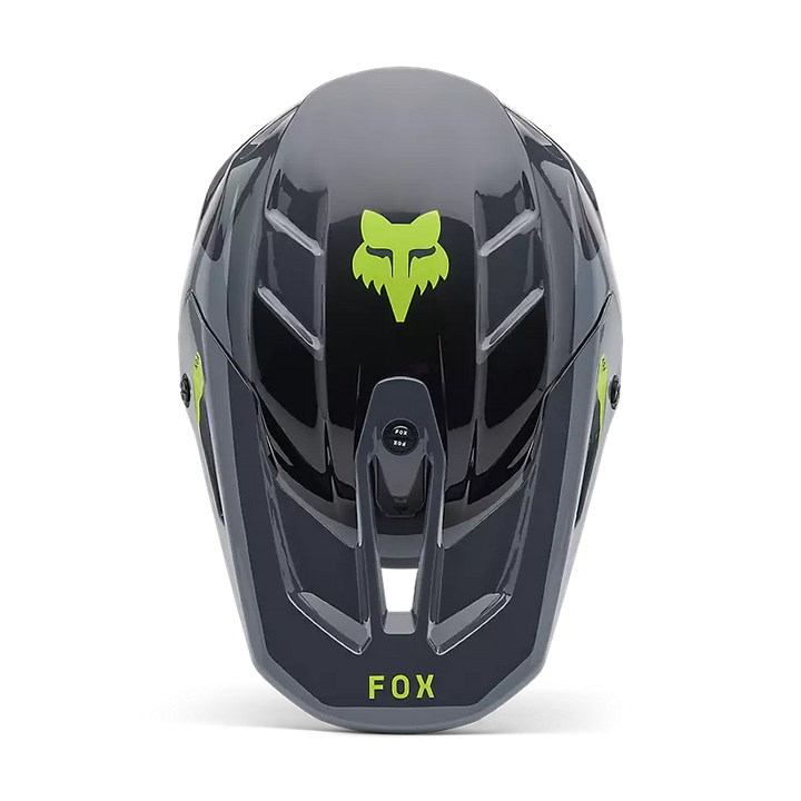 2025 Fox V3 Divider Graphite Grey Motocross Helmet