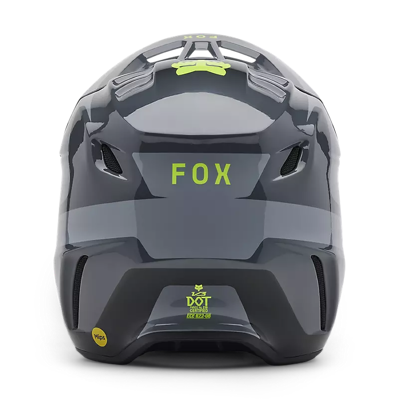 2025 Fox V3 Divider Graphite Grey Motocross Helmet