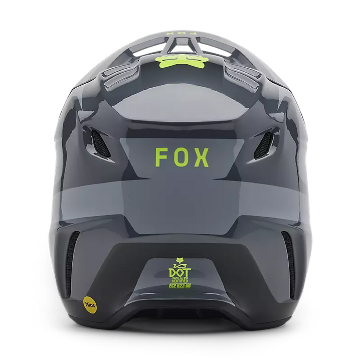 2025 Fox V3 Divider Graphite Grey Motocross Helmet