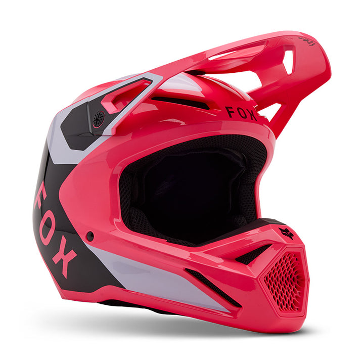 2025 Fox V1 Lean Pink Motocross Helmet