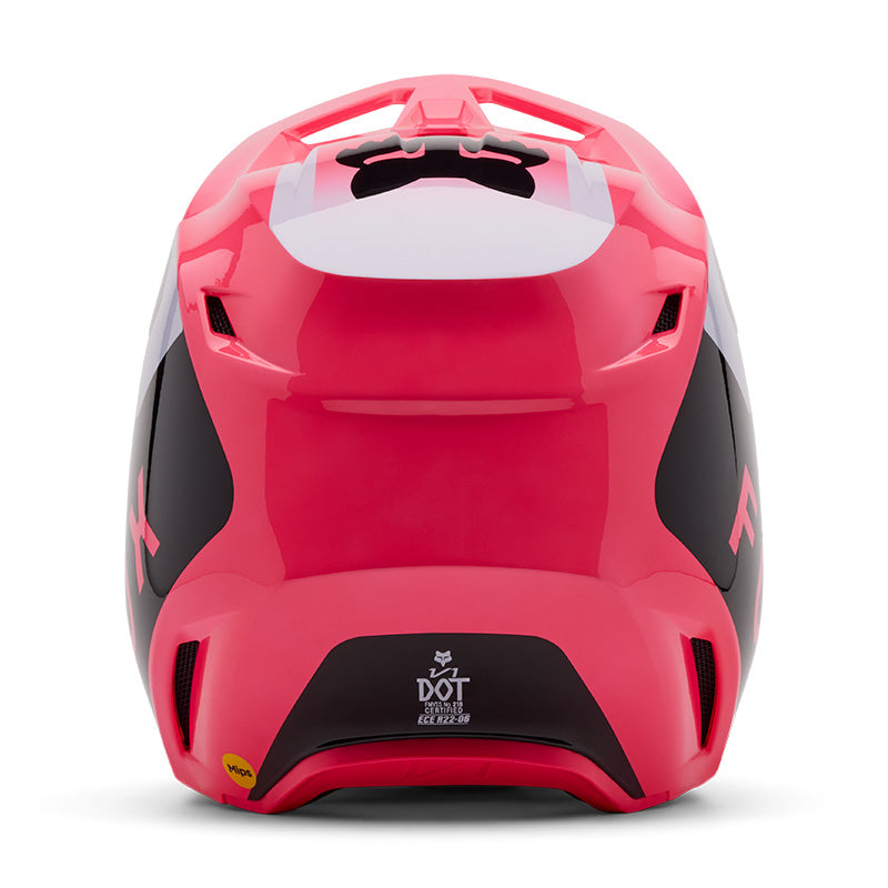 2025 Fox V1 Lean - Pink Motocross Helmet | Fox MX Helmets – mastersofmx