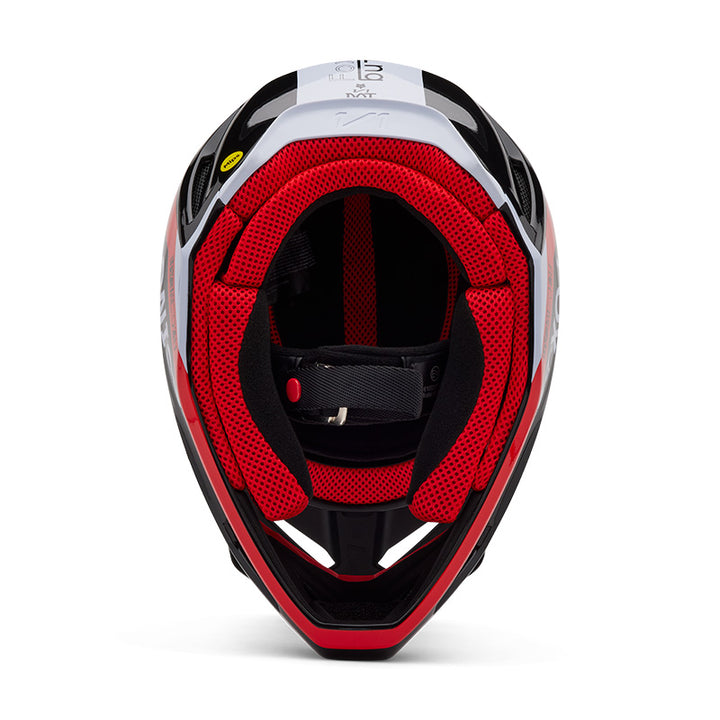 2025 Fox V1 Race Spec Red Motocross Helmet