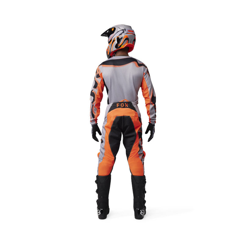 2025 Fox 180 Emotion Grey Orange MX Kit Combo