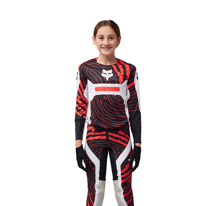 2025 Fox Youth Flexair Impression Red Kit Combo