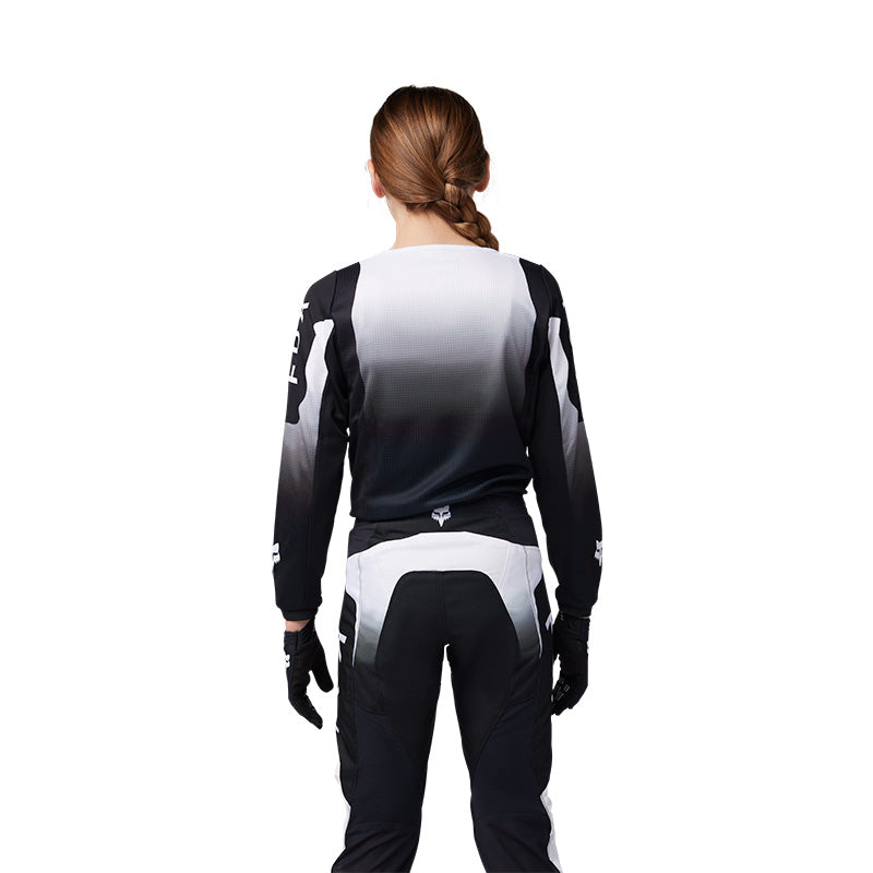 2025 Fox Youth 180 Lean Black White Kit Combo