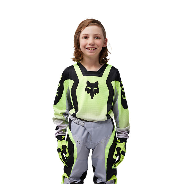 2025 Fox Youth 180 Lean Yellow Kit Combo