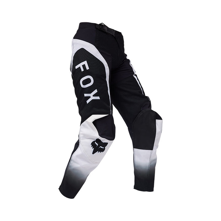 2025 Fox Youth 180 Lean Black White Kit Combo