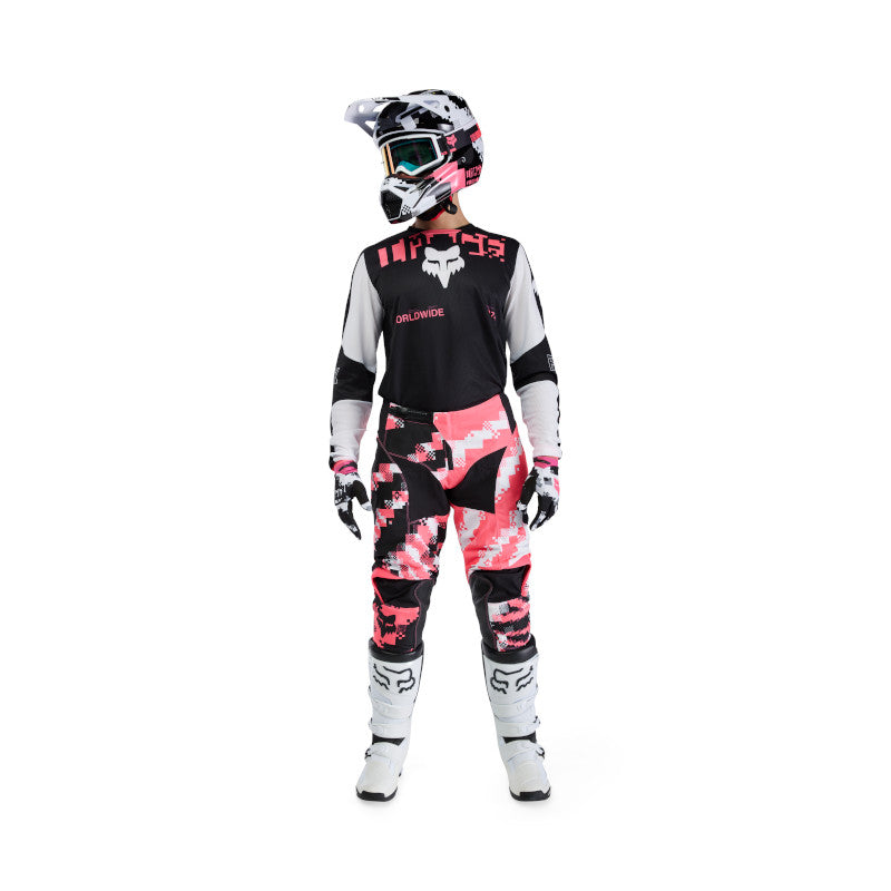 2025 Spring Fox 180 Digi Image Black Pink MX Kit Combo