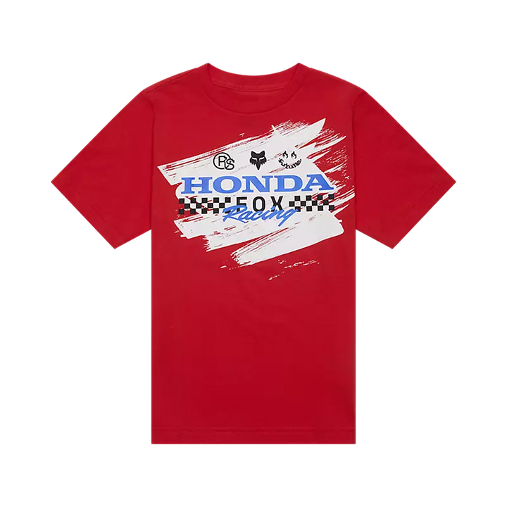 Fox Youth Fox x Honda Premium Tee Red