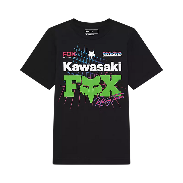 Fox Youth Fox x Kawasaki Premium Tee Black