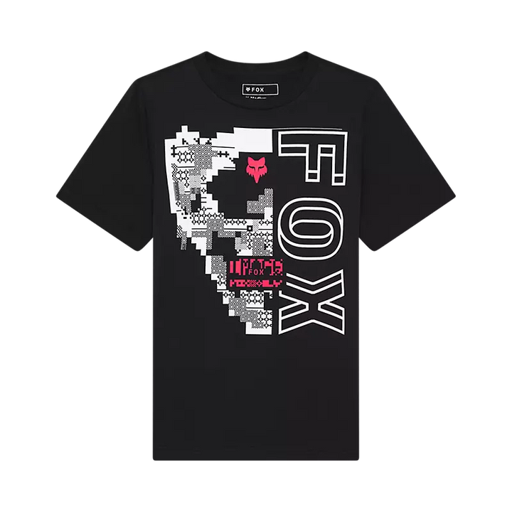 Fox Youth Image Skull Tee Black