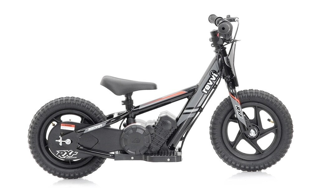 Revvi 12" Black Kids Electric Balance Bike