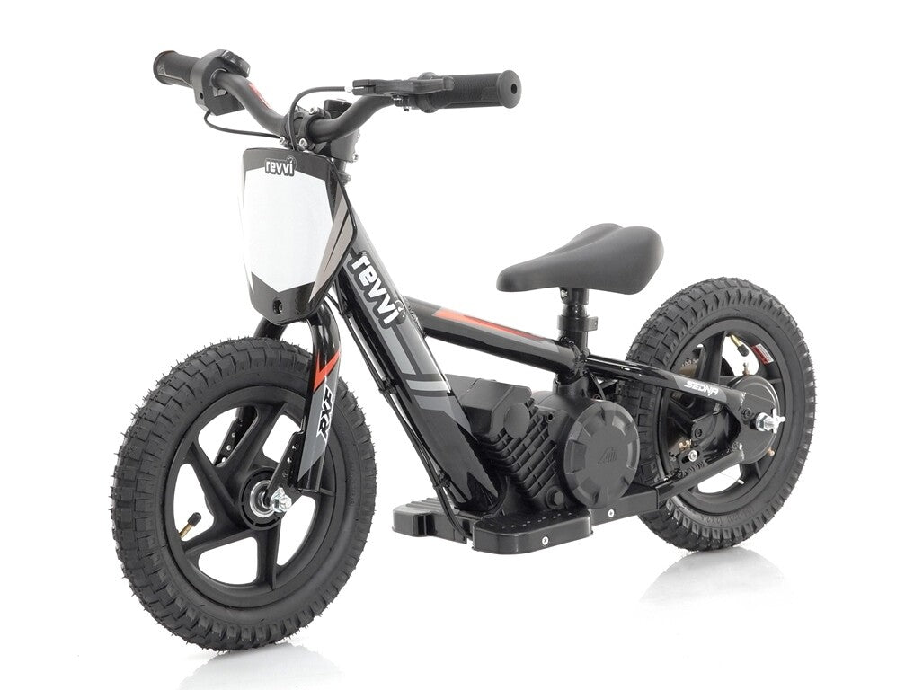 Revvi 12" Black Kids Electric Balance Bike