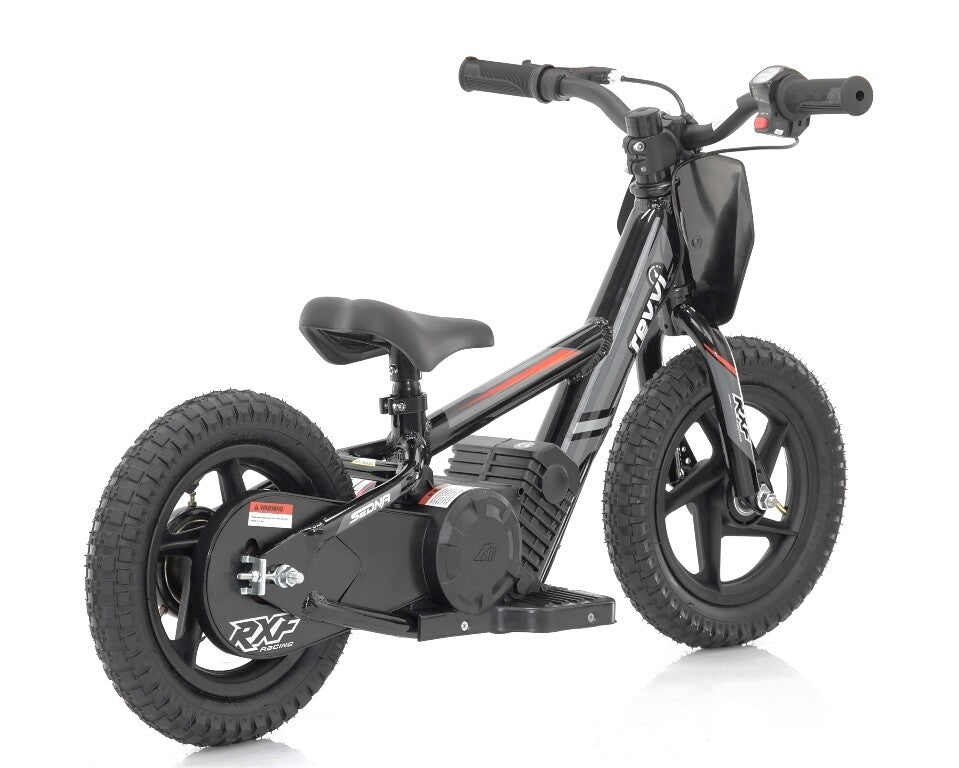 Revvi 12" Black Kids Electric Balance Bike