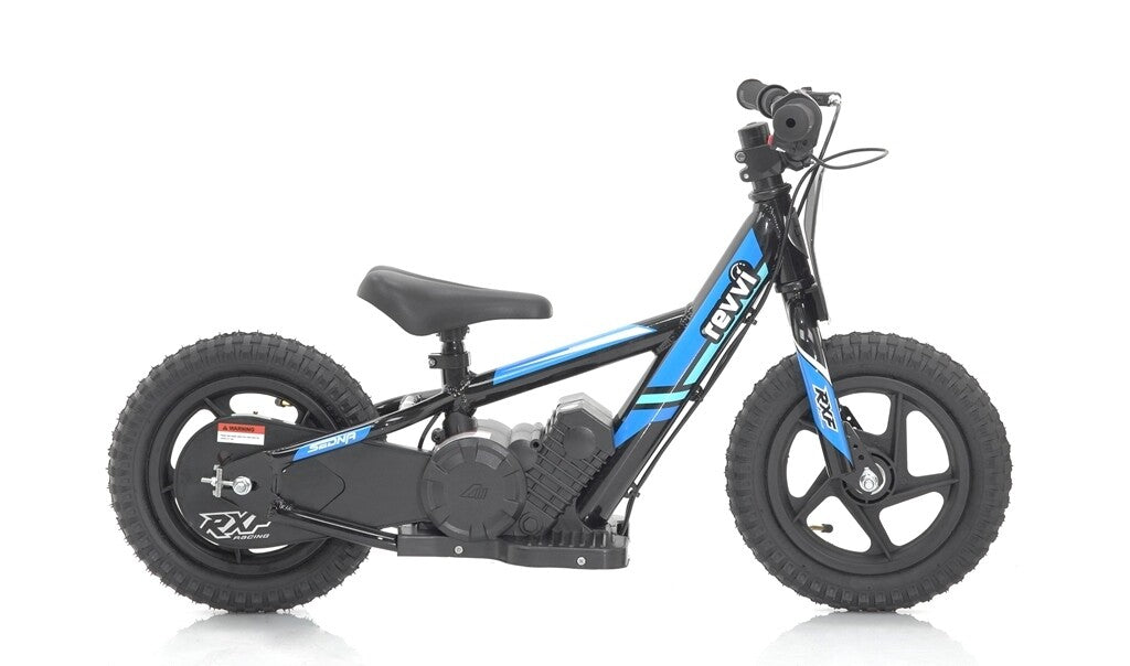 Revvi 12" Blue Kids Electric Balance Bike