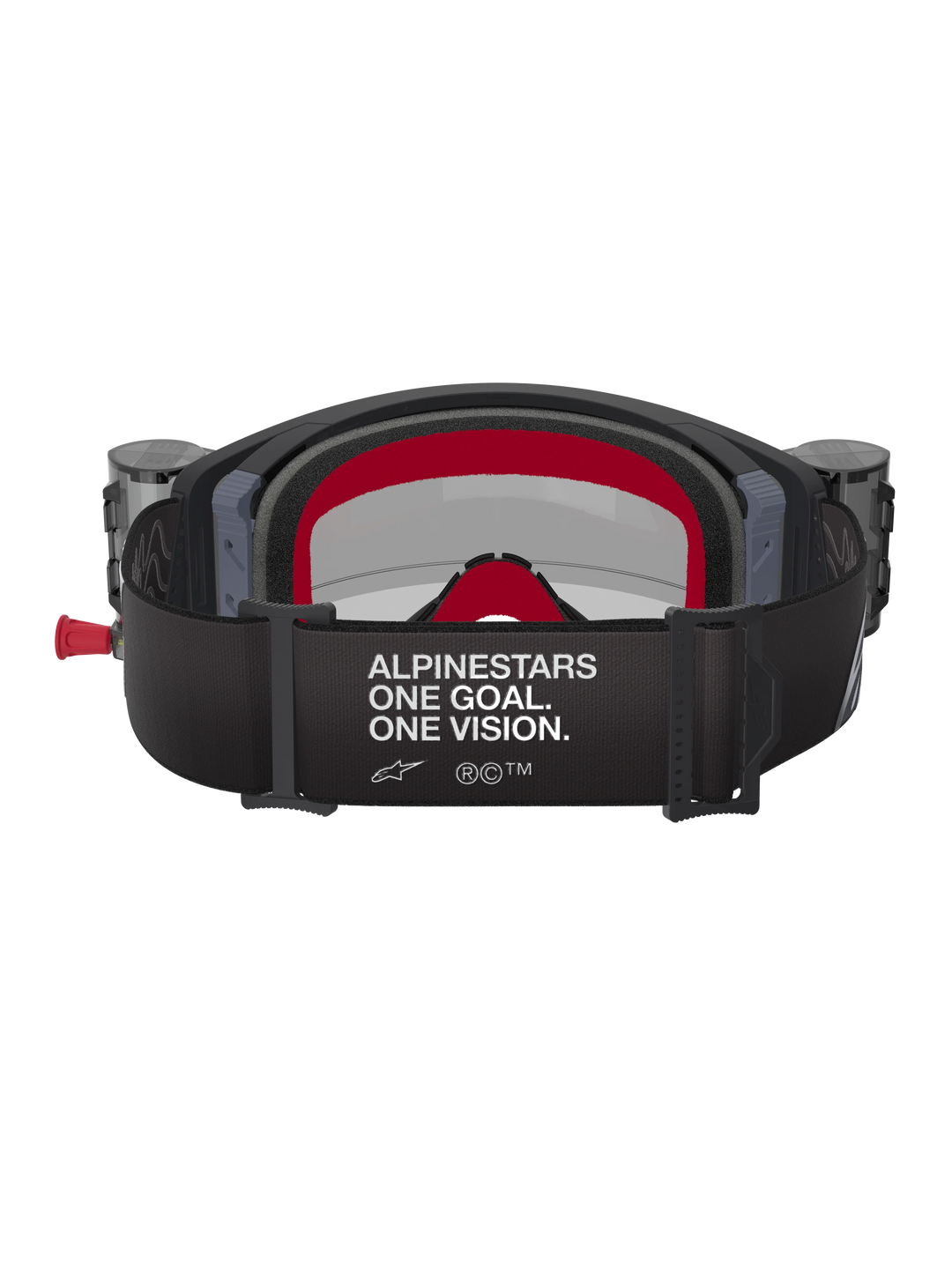 Alpinestars Vision Supertech Corp Roll Off Goggle Black Clear Lens