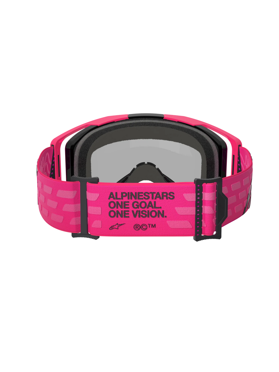 Alpinestars Vision 8 Corp Goggle Pink Mirror Red Lens